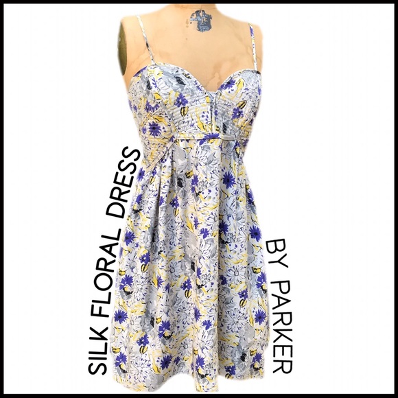 Parker Dresses & Skirts - Silk Floral Dress